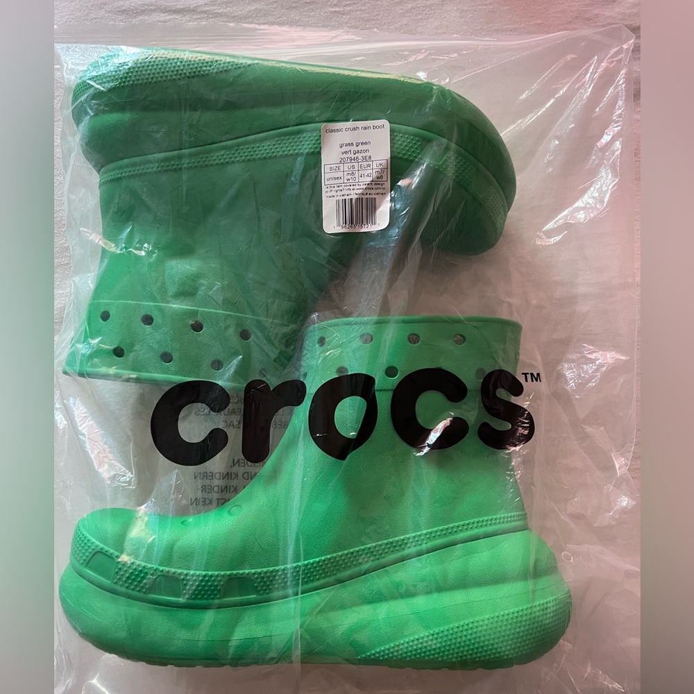 Crocs Crush rain boots Green